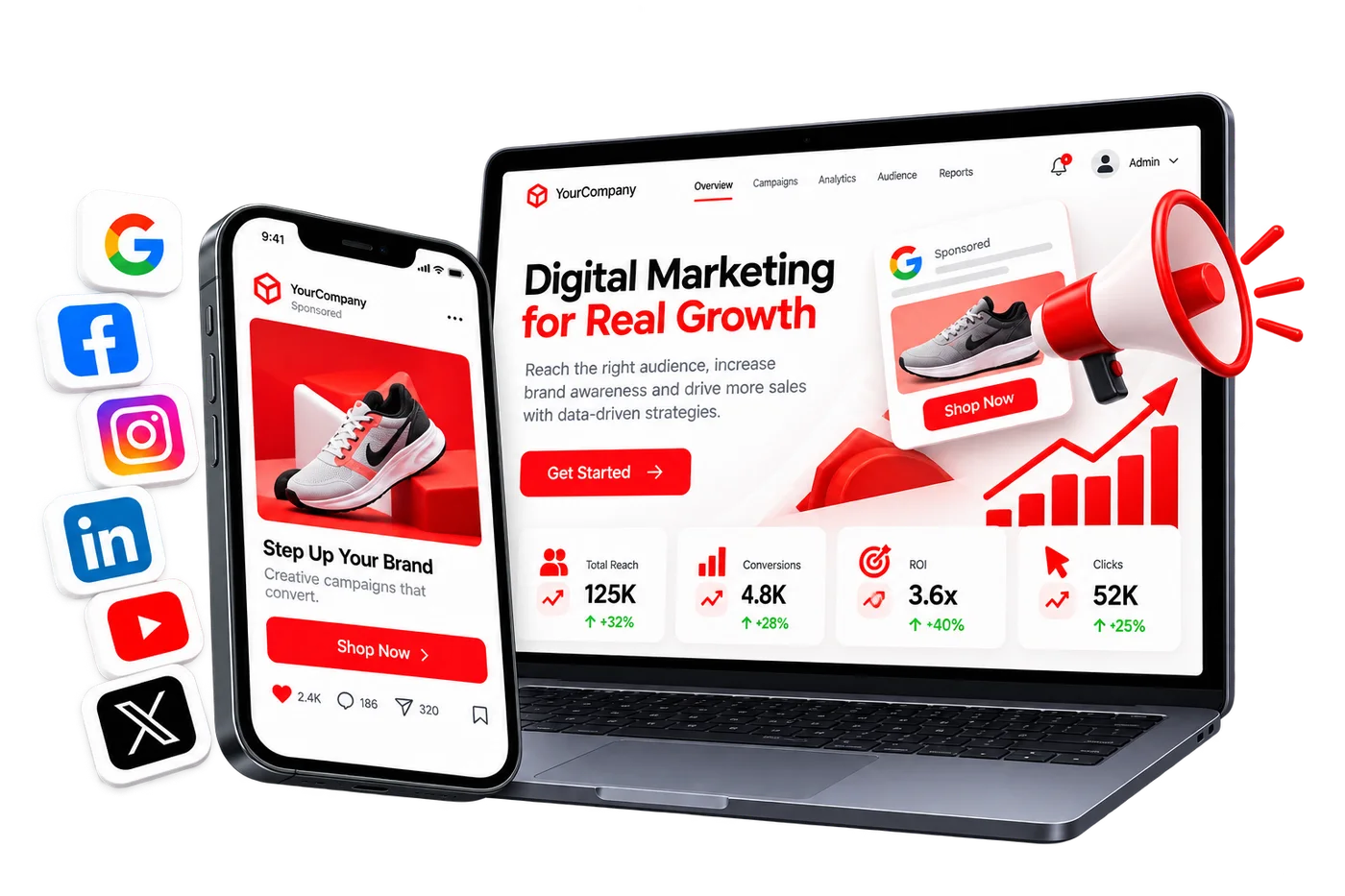 Digital Marketing by Ideaazzo
