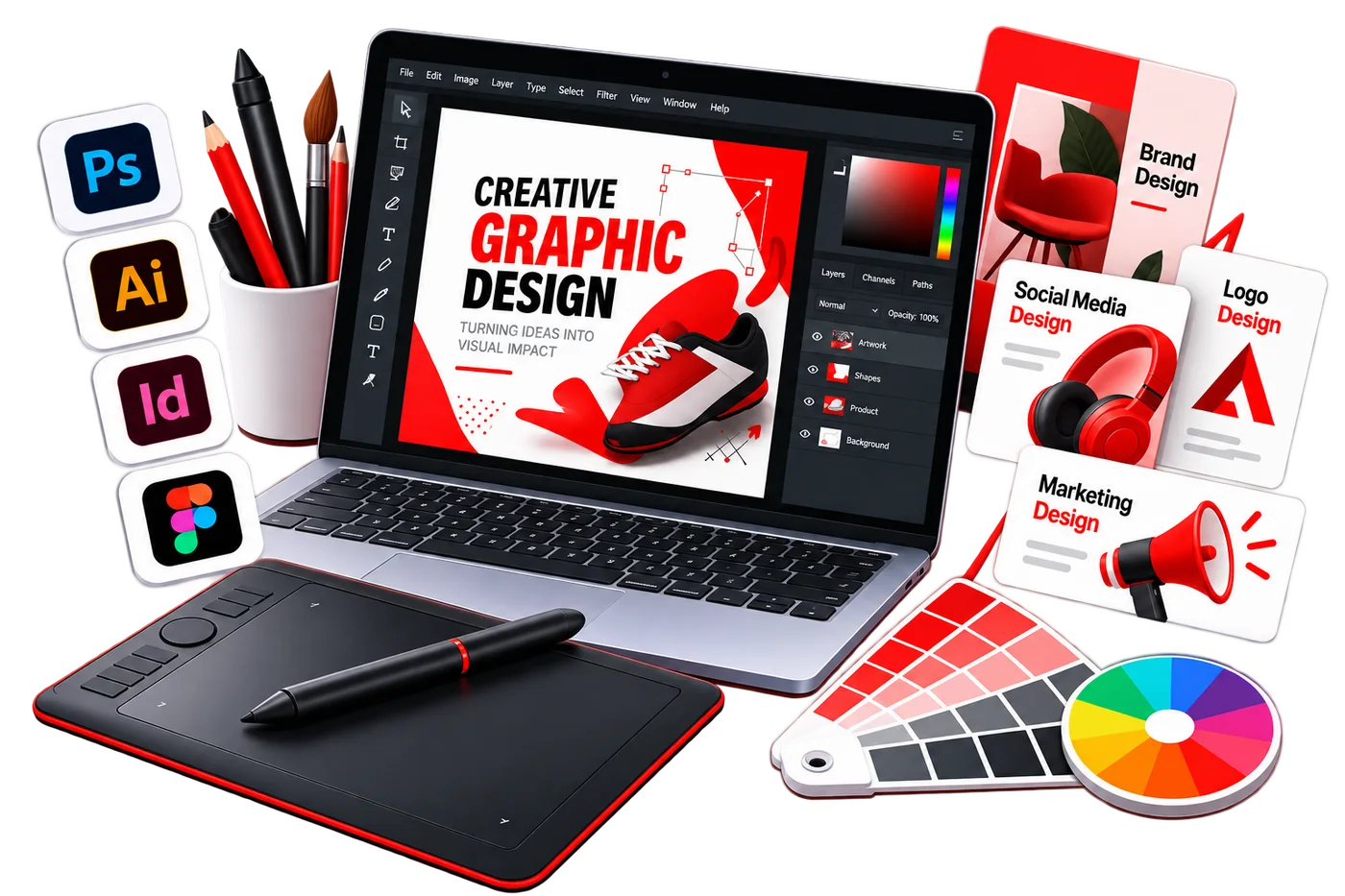 Brand & Graphic Design by Ideaazzo